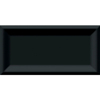 Picture of Roca - CC Textures 3 x 6 Black Bright Reverse Beveled