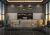 Picture of Roca - Rockart Mosaics Oval Nero Marquina Thassos