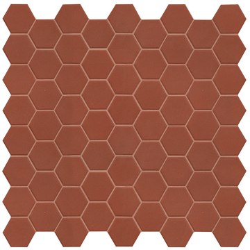 Picture of Terratinta - Hexa Matt Mosaic Rusty Red