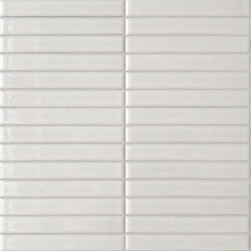 Picture of Terratinta - Stick Mosaic Dover White Glossy