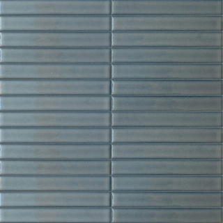 Picture of Terratinta - Stick Mosaic Fjord Blue Glossy
