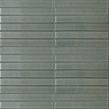 Picture of Terratinta - Stick Mosaic Willow Green Glossy