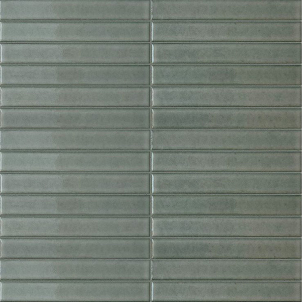 Picture of Terratinta - Stick Mosaic Willow Green Glossy