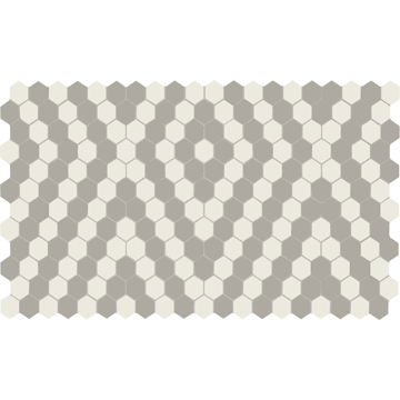 Picture of American Olean - Unglazed ColorBody Mosaic Hexagon Patterns Diamond Weave