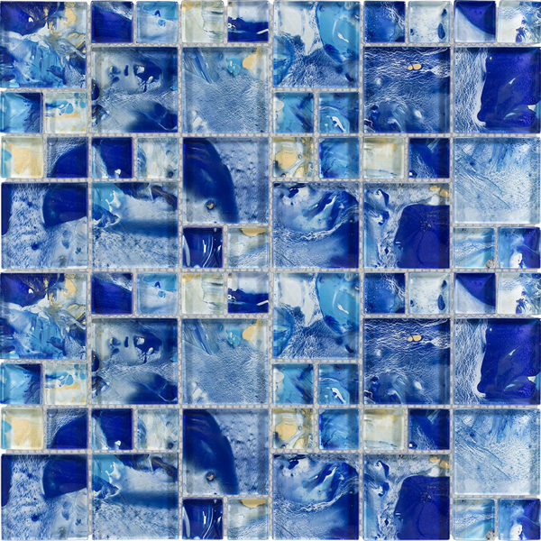 Picture of Aqua Art - Michelangelo Mosaic Ocean