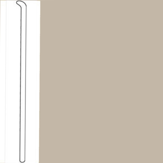 Picture of Tarkett - Traditional Wall Base Toeless 1/8 2 1/2 Inch Sandstorm