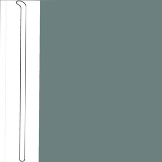 Picture of Tarkett - Traditional Wall Base Toeless 1/8 2 1/2 Inch Green Vista