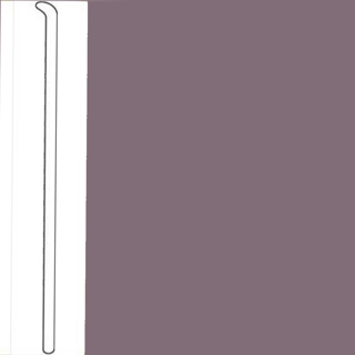 Picture of Tarkett - Traditional Wall Base Toeless 1/8 2 1/2 Inch Shoreline Purple