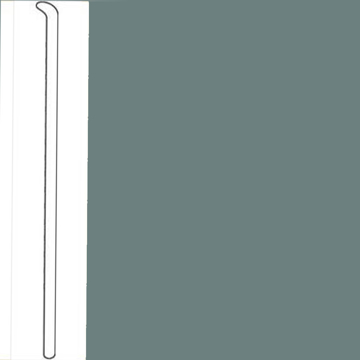 Picture of Tarkett - Traditional Wall Base Toeless .080 4 Inch Green Vista