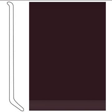 Picture of Johnsonite - Baseworks ThermoSet 3 with Toe Wall Base Burgundy