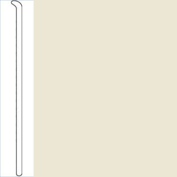 Picture of Johnsonite - Baseworks ThermoSet 3 Toeless Wall Base Bone White