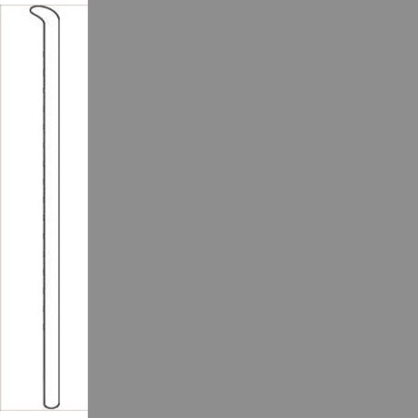 Picture of Johnsonite - Baseworks ThermoSet 4 Toeless Wall Base Shark Fin