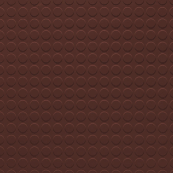 Picture of Johnsonite - Solid Colors Raised Round .125 Espresso