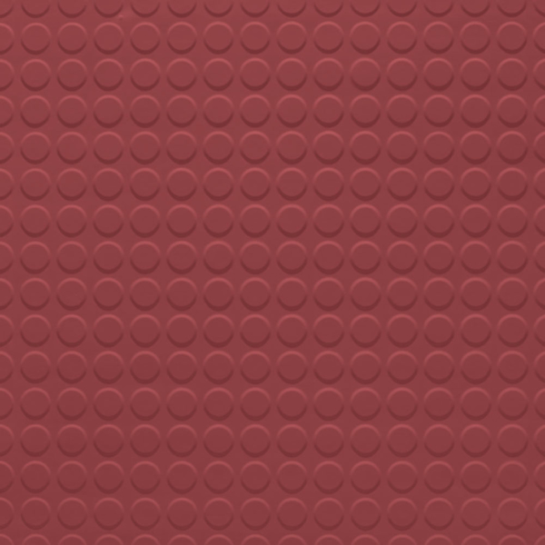 Picture of Johnsonite - Solid Colors Raised Round .155 Flame