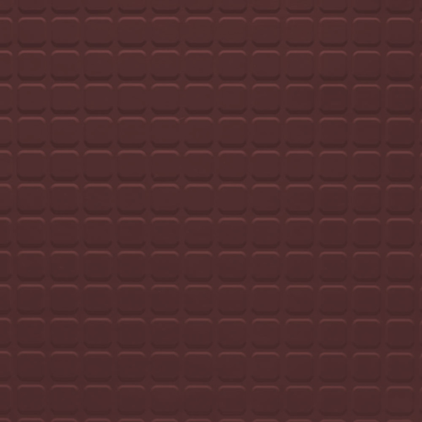 Picture of Johnsonite - Solid Colors Raised Square .155 Burgundy