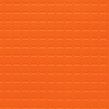 Picture of Johnsonite - Solid Colors Raised Square .155 Tangerine Tango