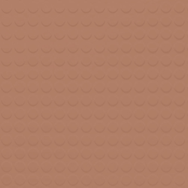 Picture of Johnsonite - Solid Colors Raised Round .155 Red Clay