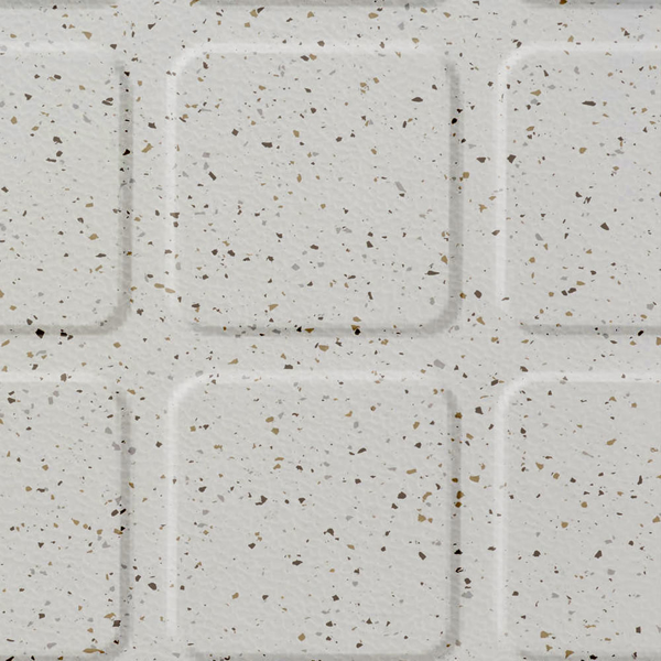 Picture of Johnsonite - Color Splash Raised Square Snowcap