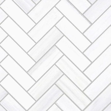 Picture of SantAgostino - Themar Mosaic Herringbone Blanco Lasa