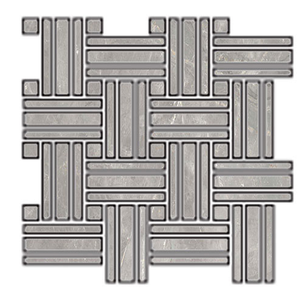 Picture of Tesoro - La Dolce Vita Mosaic Basketweave Brigitte Grigio