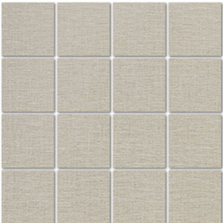 Picture of Tesoro - Natural Linen Mosaic Ivory