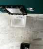 Picture of Florim USA - Epic Mosaic Herringbone Matte Apuano