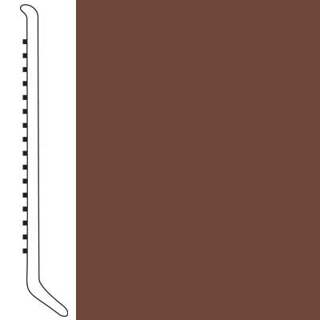 Picture of Forbo - Wallbase Cove 4-inch Burnt Sienna