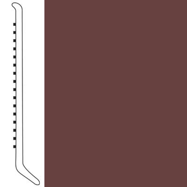 Picture of Forbo - Wallbase Cove 4-inch Rootbeer