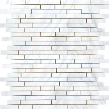 Picture of Emser Tile - Marble Linear Mosaic Winter Frost