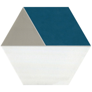 Picture of Daltile - Bee Hive Medley Decos Multiplex Blue Taupe