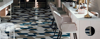Picture of Daltile - Bee Hive Medley Decos Multiplex Blue Taupe