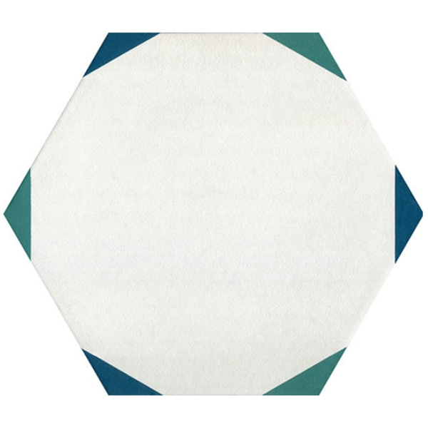 Picture of Daltile - Bee Hive Medley Decos Sun Green Blue