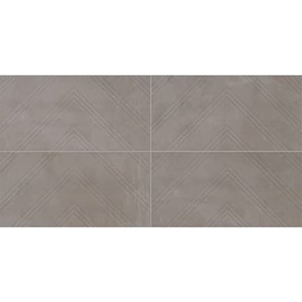 Picture of Daltile - Chord 12 x 24 Textured Forte Grey