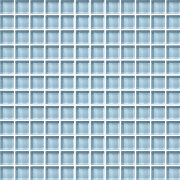 Picture of Daltile - Color Wave Classic Colors Mosaic 1 x 1 Blue Lagoon