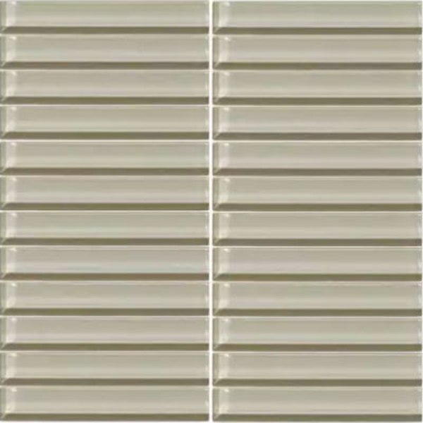 Picture of Daltile - Color Wave Classic Colors Mosaic 1 x 6 Silver Mink