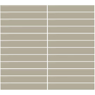 Picture of Daltile - Color Wheel Mosaic Straight Joint 1 x 6 Architectural Gray