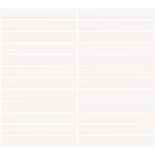 Picture of Daltile - Color Wheel Mosaic Straight Joint 1 x 6 Arctic White