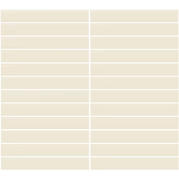 Picture of Daltile - Color Wheel Mosaic Straight Joint 1 x 6 Biscuit