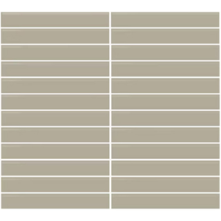 Picture of Daltile - Color Wheel Mosaic Straight Joint 1 x 6 Matte Architectural Gray