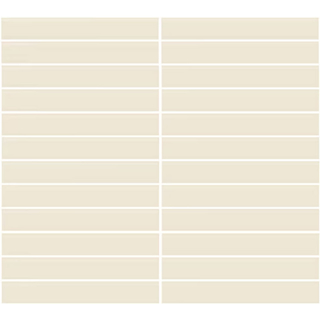 Picture of Daltile - Color Wheel Mosaic Straight Joint 1 x 6 Matte Biscuit
