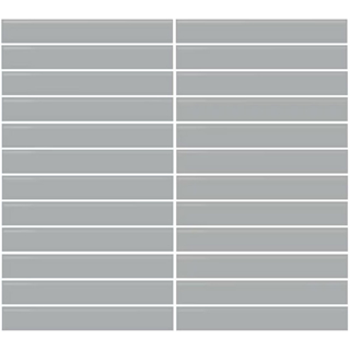 Picture of Daltile - Color Wheel Mosaic Straight Joint 1 x 6 Matte Desert Gray