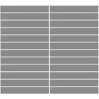 Picture of Daltile - Color Wheel Mosaic Straight Joint 1 x 6 Matte Suede Gray