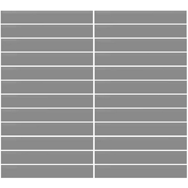 Picture of Daltile - Color Wheel Mosaic Straight Joint 1 x 6 Matte Suede Gray