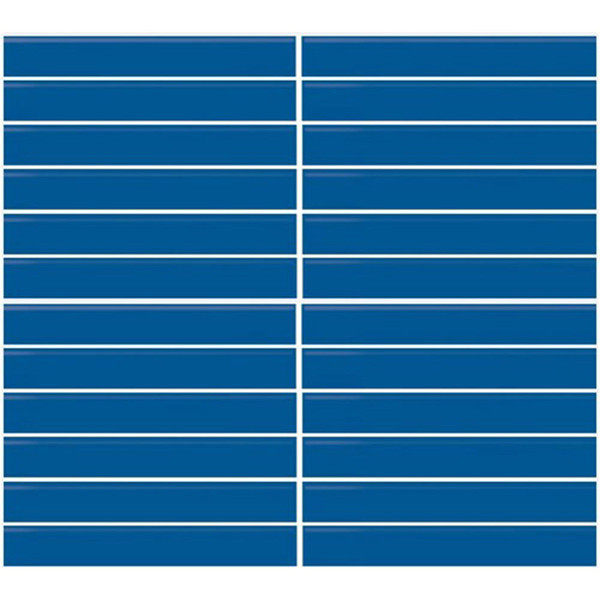 Picture of Daltile - Color Wheel Mosaic Straight Joint 1 x 6 Sea Breeze