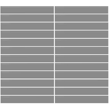 Picture of Daltile - Color Wheel Mosaic Straight Joint 1 x 6 Suede Gray