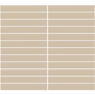 Picture of Daltile - Color Wheel Mosaic Straight Joint 1 x 6 Urban Putty