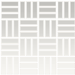 Picture of Daltile - Color Wheel Mosaic Lattice Weave Arctic White