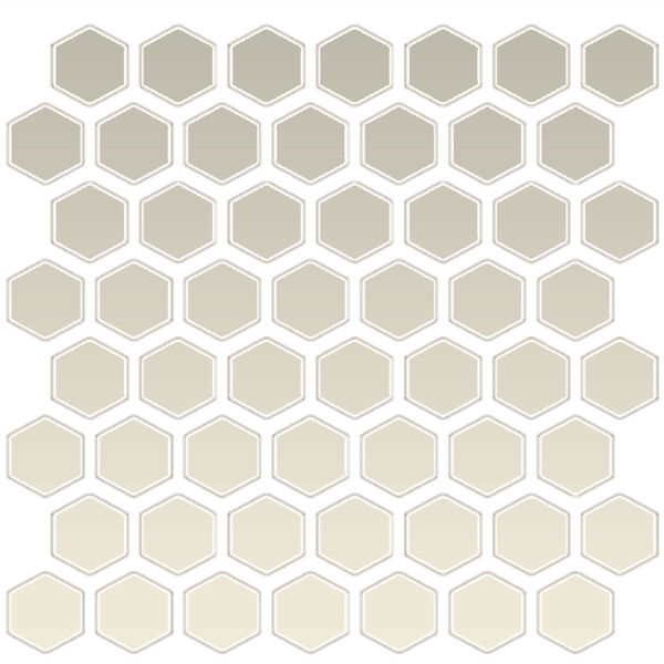 Picture of Daltile - Color Wheel Mosaic Hexagon Matte Biscuit