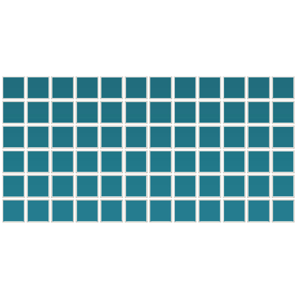 Picture of Daltile - Color Wheel Mosaic Ocean Blue