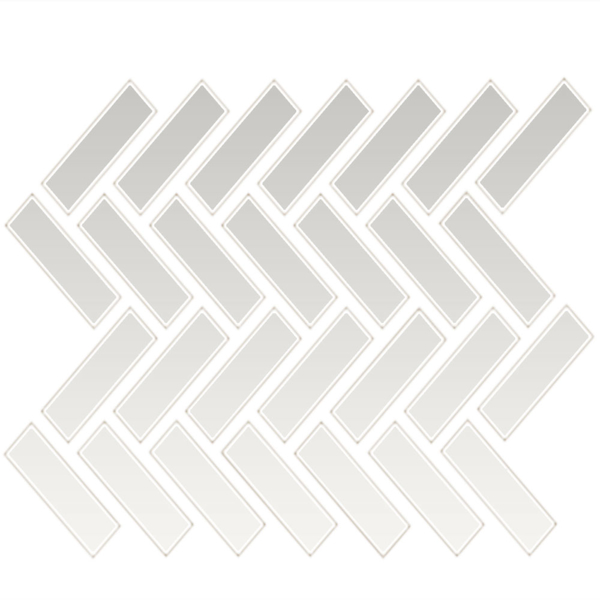Picture of Daltile - Color Wheel Mosaic Herringbone Arctic White